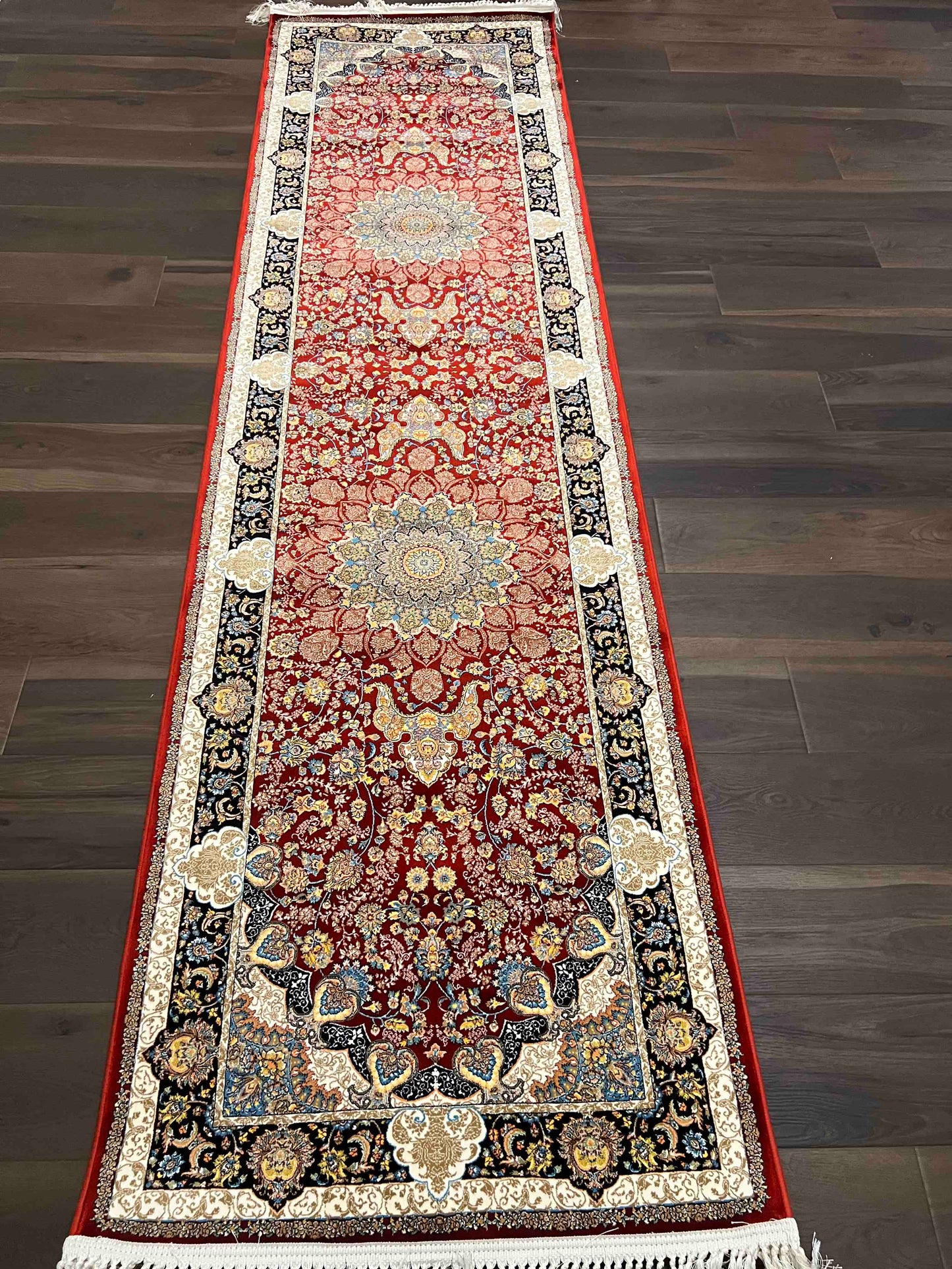 Machine Made Rugs, Code 4002 Design, Red